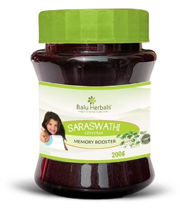 BALU HERBALS AYURVEDA Saraswathi Lehyam Paste 200 gm Pack Of 1