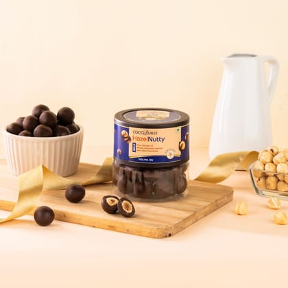 Milk Hazelnutty – Whole Hazelnuts in Milk Chocolate Coating - 120g