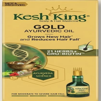Kesh King Gold Ayurvedic Hair Oil50ml Kesh King Gold Ayurvedic Hair Oil50ml