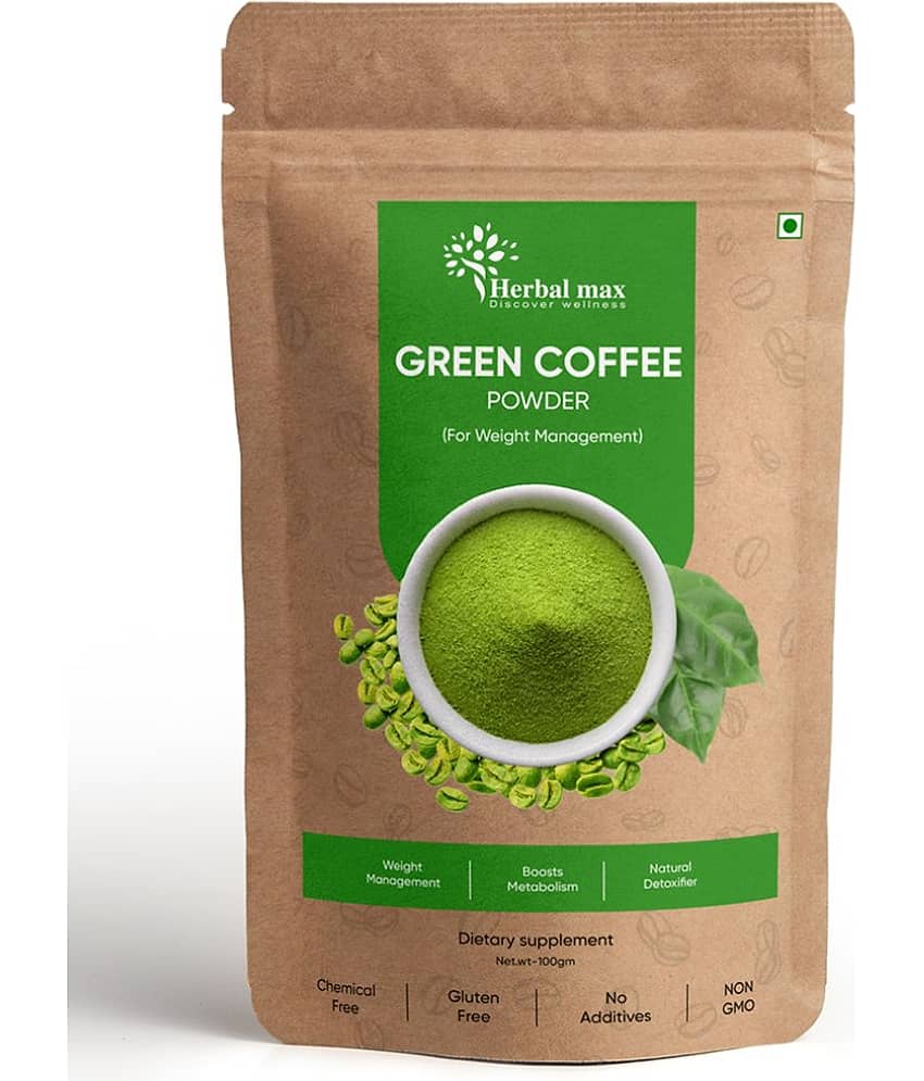 Herbal max Green Coffee Powder 100 gm Unflavoured