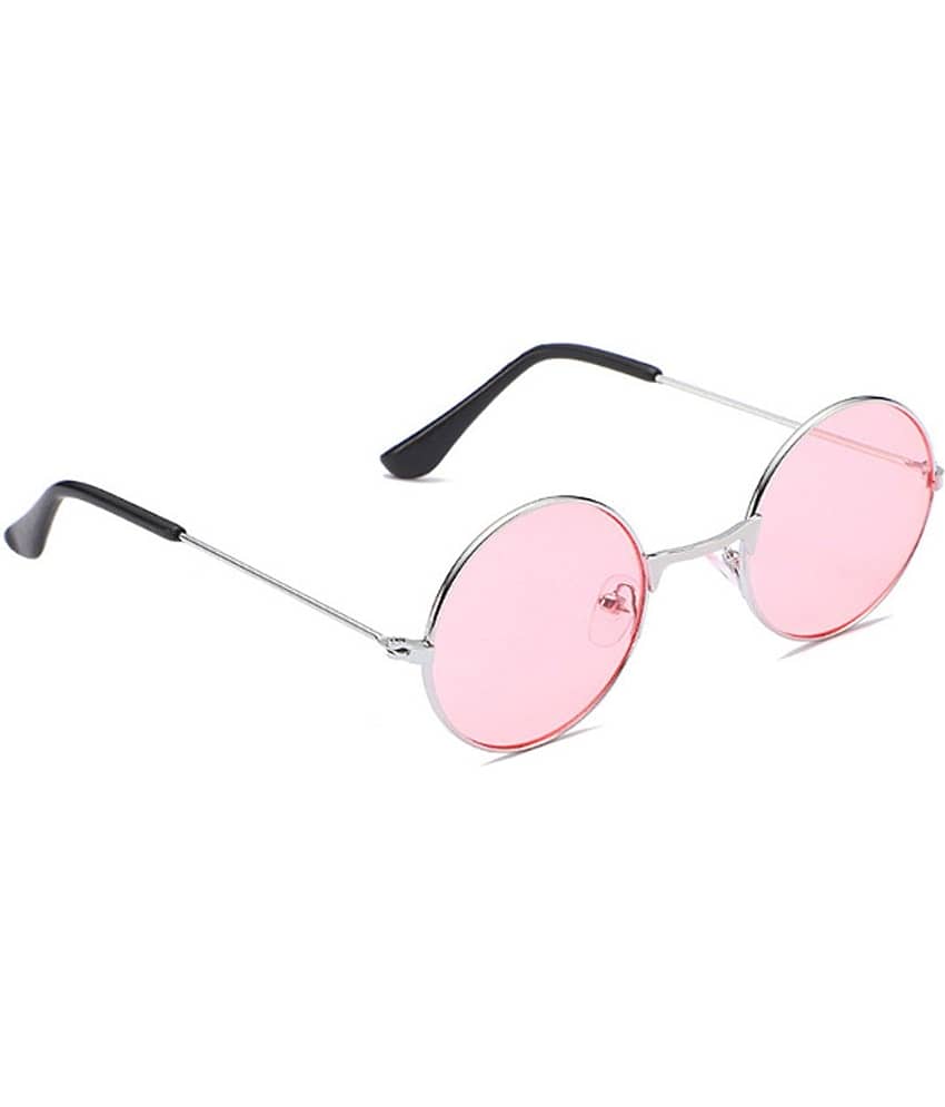 Elligator Black Round Sunglasses ( Pack of 1 )