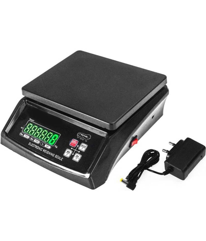 INDICUL - Balancia Digital Kitchen Weighing Scales with Charger (Weighing Capacity-30Kg)