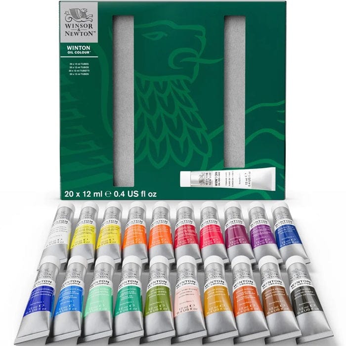 Winsor & Newton Winton Oil Colour Sets (Choose Size)-20 * 12 ML