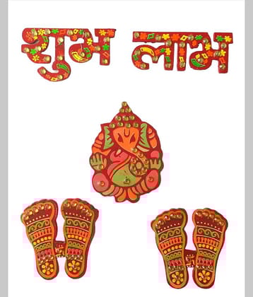 THRIFTKART - Multicolor Wood Diwali Hamper