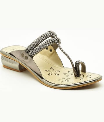 IndiForce Silver Women's Flats