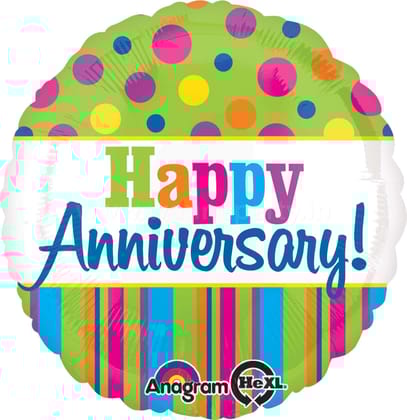 Happy Anniversary Balloons 18″ S40