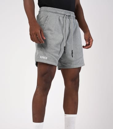 SIGNATURE 6" INSEAM SHORTS [GREY]-XS