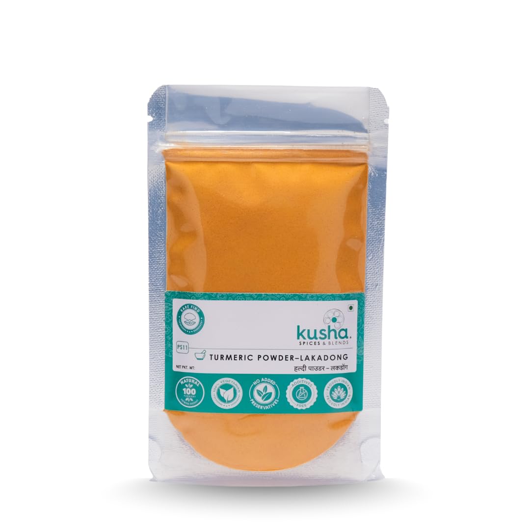 Kusha Spices Lakadong Turmeric Powder