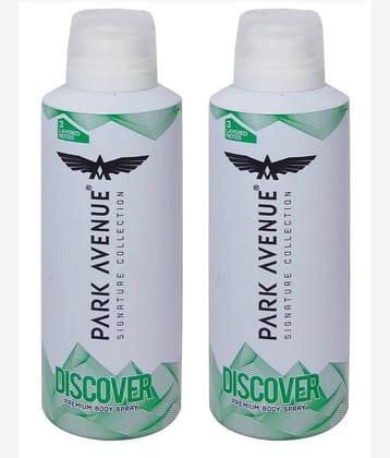 Park Avenue Discover Signature Collection Deodorant Deodorant Spray for Men,Women,Unisex 300 ml ( Pack of 2 )