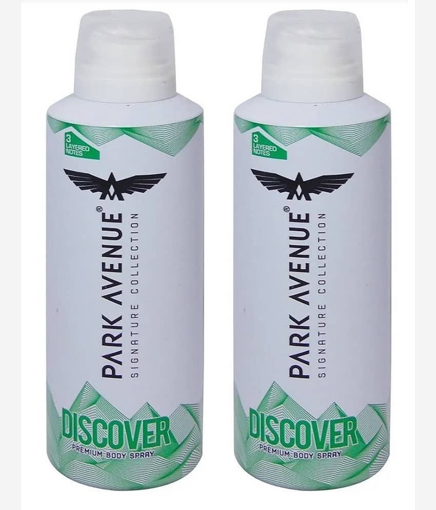 Park Avenue Discover Signature Collection Deodorant Deodorant Spray for Men,Women,Unisex 300 ml ( Pack of 2 )