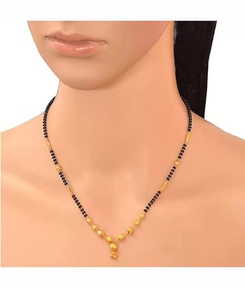 Bhaga Lakshmi Traditional Gold Plated Mangalutra For Women's