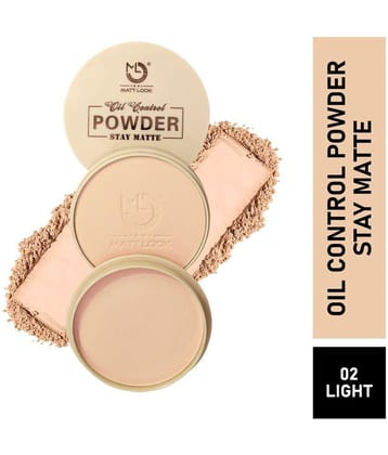 Mattlook CC Oil Control Pressed Powder Stay Matte, Light (20gm)