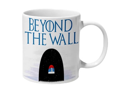 Multicolor Game Of Thrones Beyond The Wall Ceramic Mug