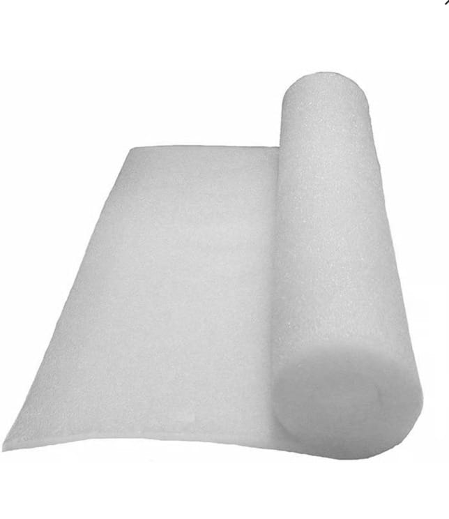 Foam Sheet Rolls For Packaging Wrapping Multipurpose-60 Inch / White / 1 Meter