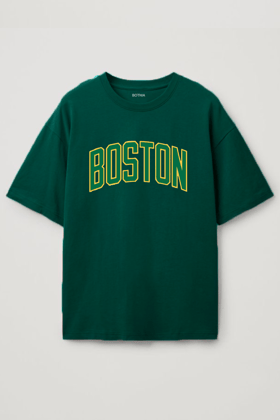 BOSTON- Oversized T-Shirt-XS