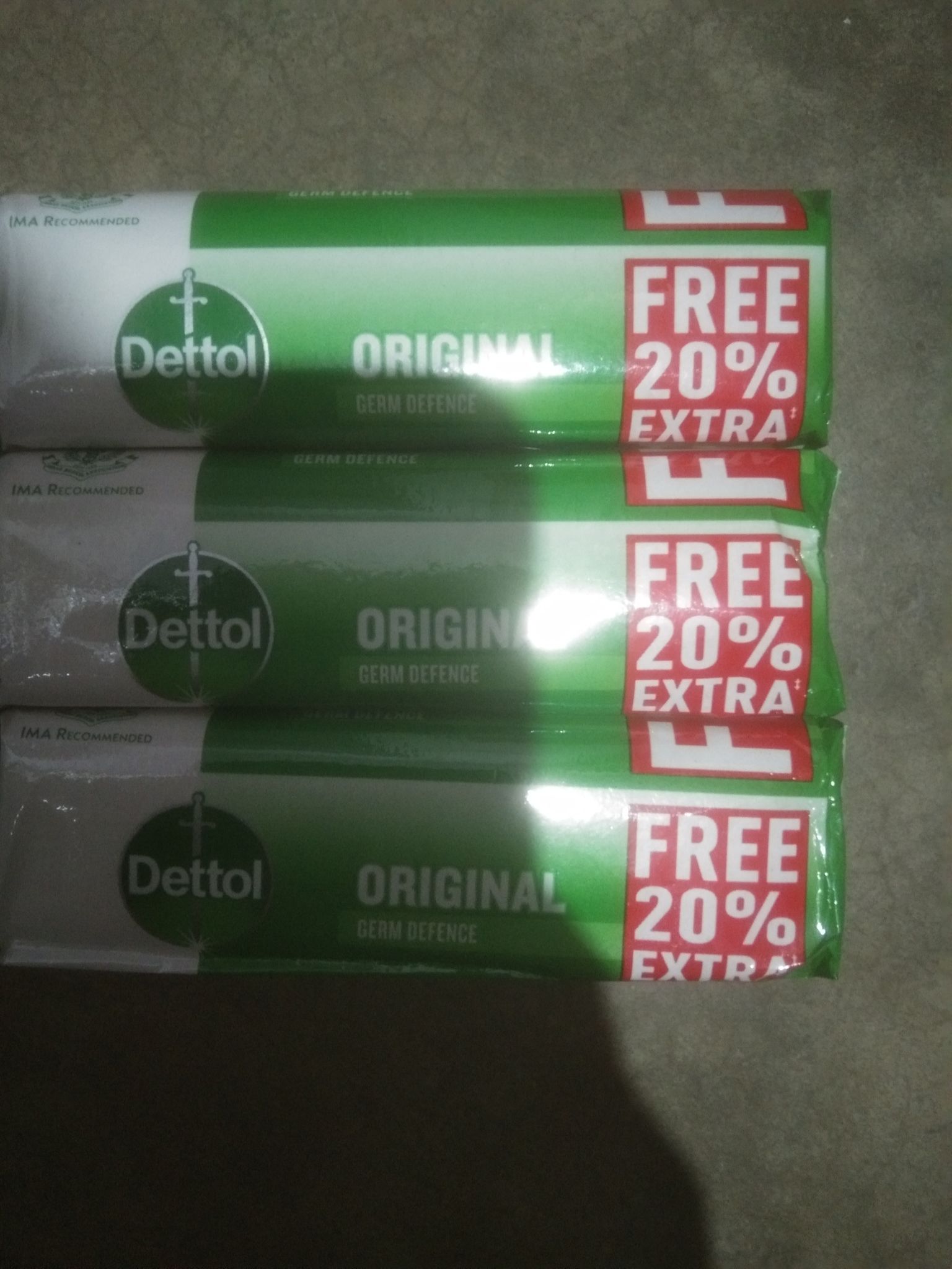 Dettol orignal soap 3*125g