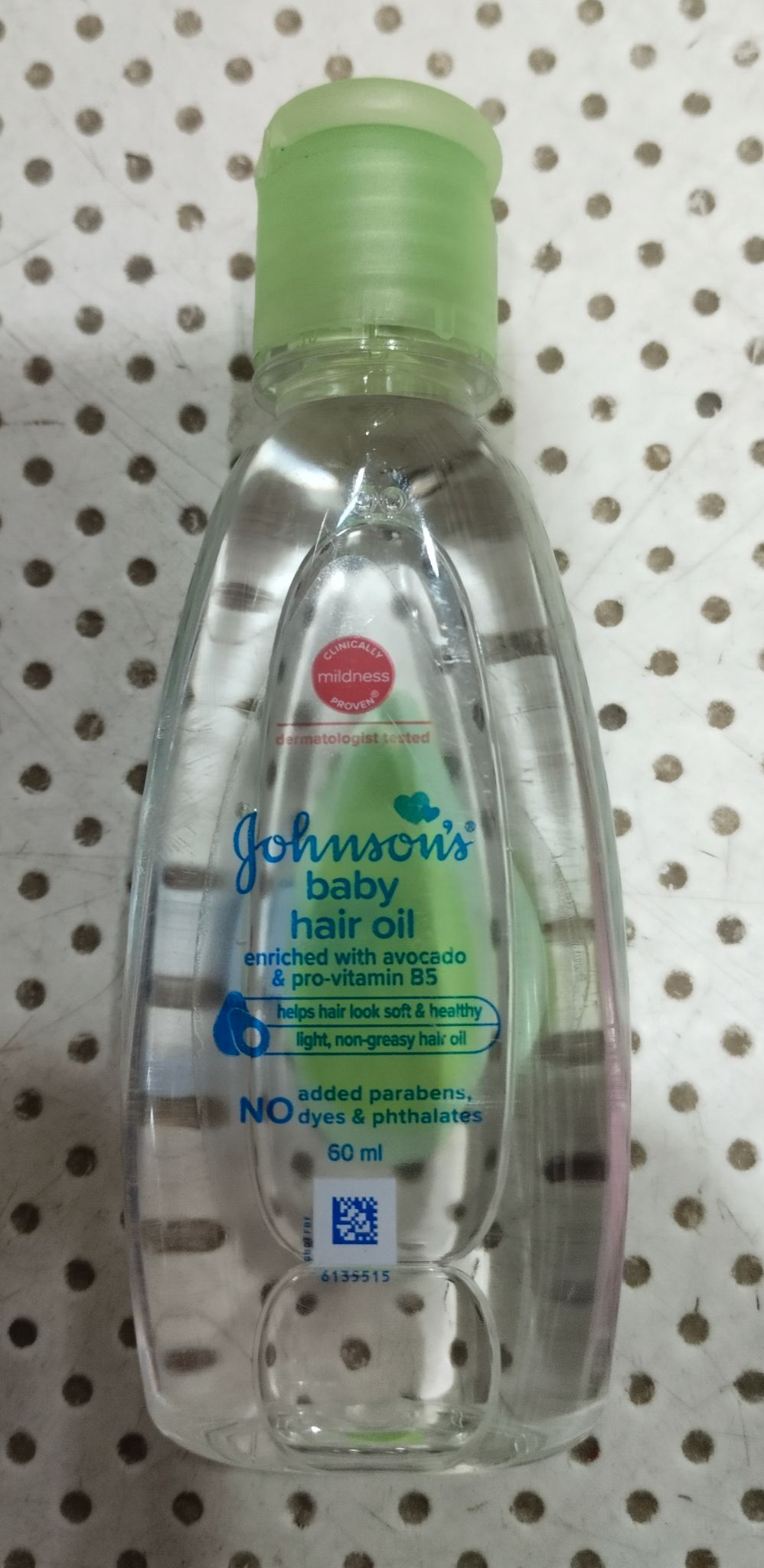 Johnson baby hair oil 60 ml