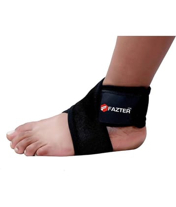FAZTER Extreme Ankle Binder for Ankle Injuries Pain Relief,One Size Fits To All-Universal Ankle Support (Black) - None