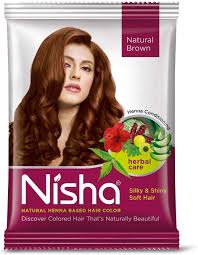 Nisha Natural Henna Based Hair Color Powder 150 GRAM