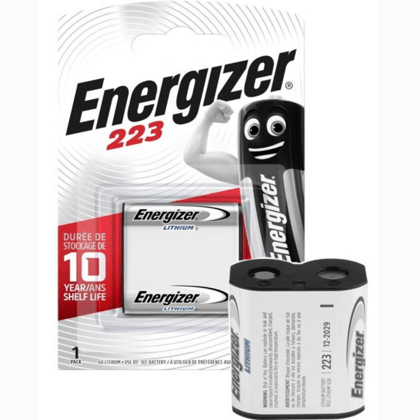 Energizer 223 CR-P2 Lithium Batteries 6V - Pack of 1