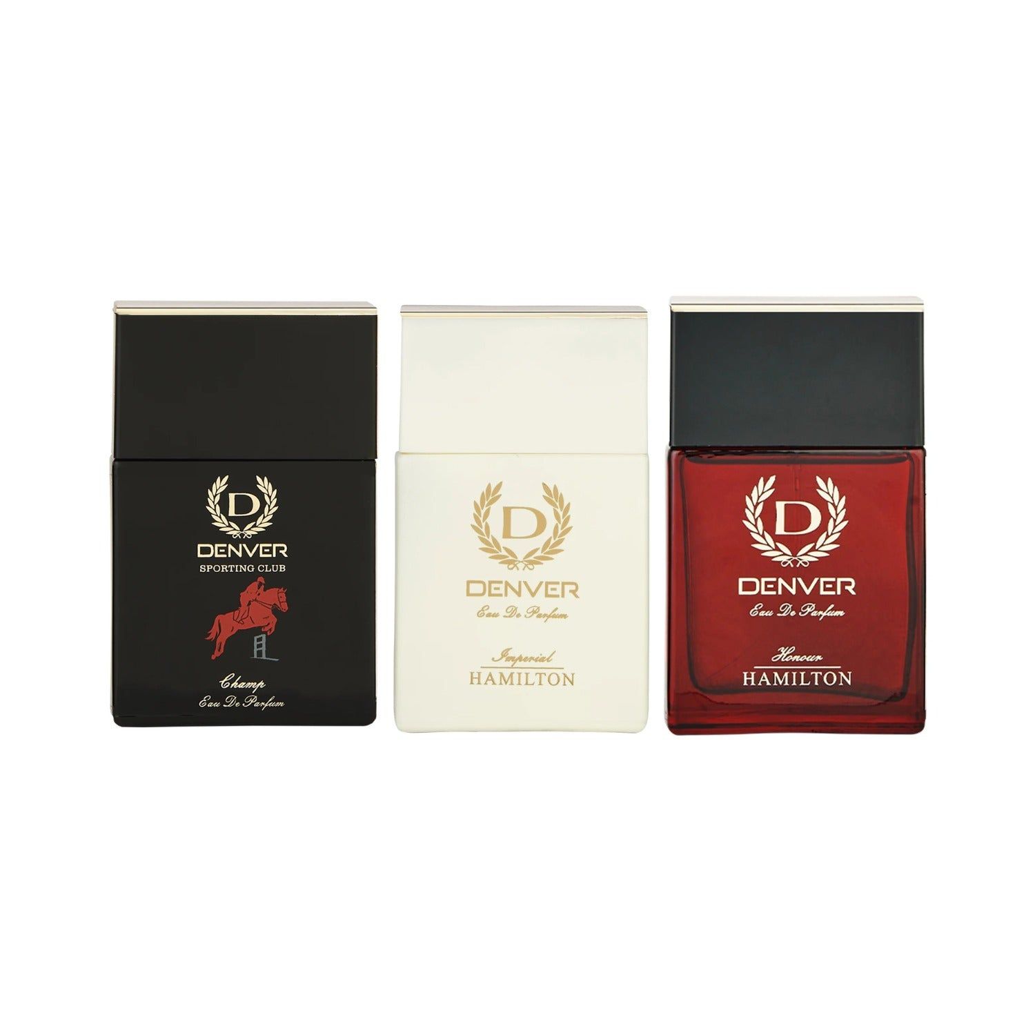 Denver Pack of 3 Perfumes (Champ + Imperial + Honour) - 70ml Each - SALE