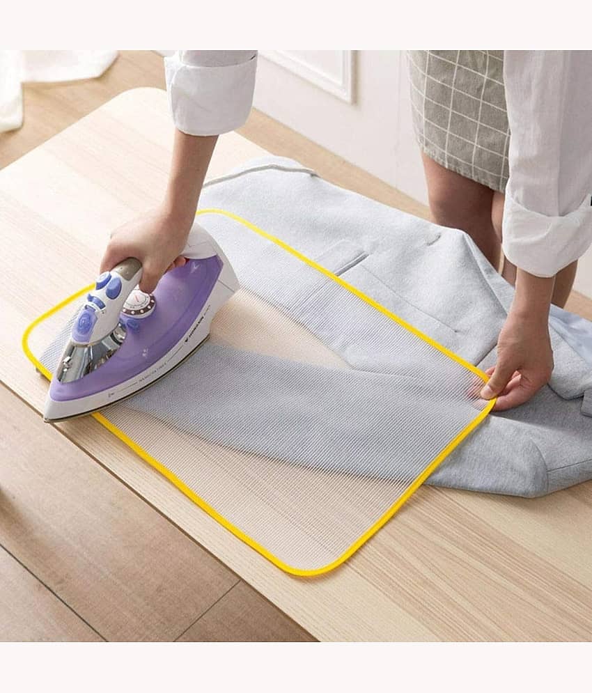 ironing mesh, iron protect mat, heat resistant ironing mat, ironing cloth guard, protective ironing mesh, reusable ironing pad, insulated ironing mesh, press mat for clothes, washable ironing mat, iron mesh guard, ironing accessory, iron safety cloth