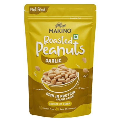 Makino Roasted Peanuts Garlic, 150 gm