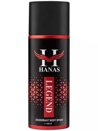 HANAS Legend Deodorant Spray for Men 150 ml ( Pack of 1 )