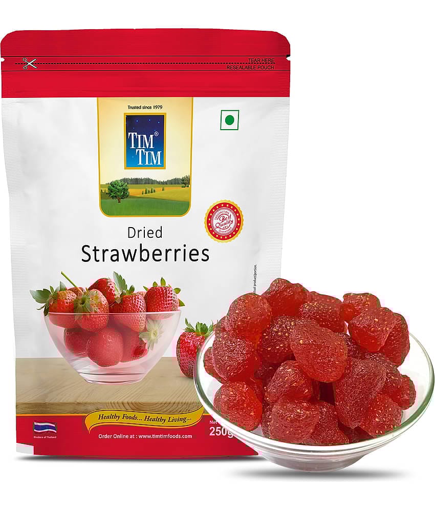 Tim Tim Dried Strawberry 250 g