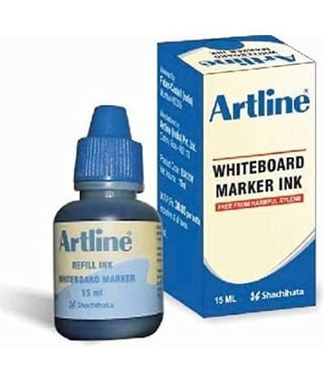 Artline Whiteboard Esk-15W Marker Ink (Pack Of 10, Black) (Set Of 10, Black)
