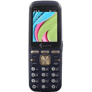 Oneme Fm-2 F29 (Dual Sim, 6.1 Cm (2.4 Inch) Display, 3000 Mah Battery, Blue)