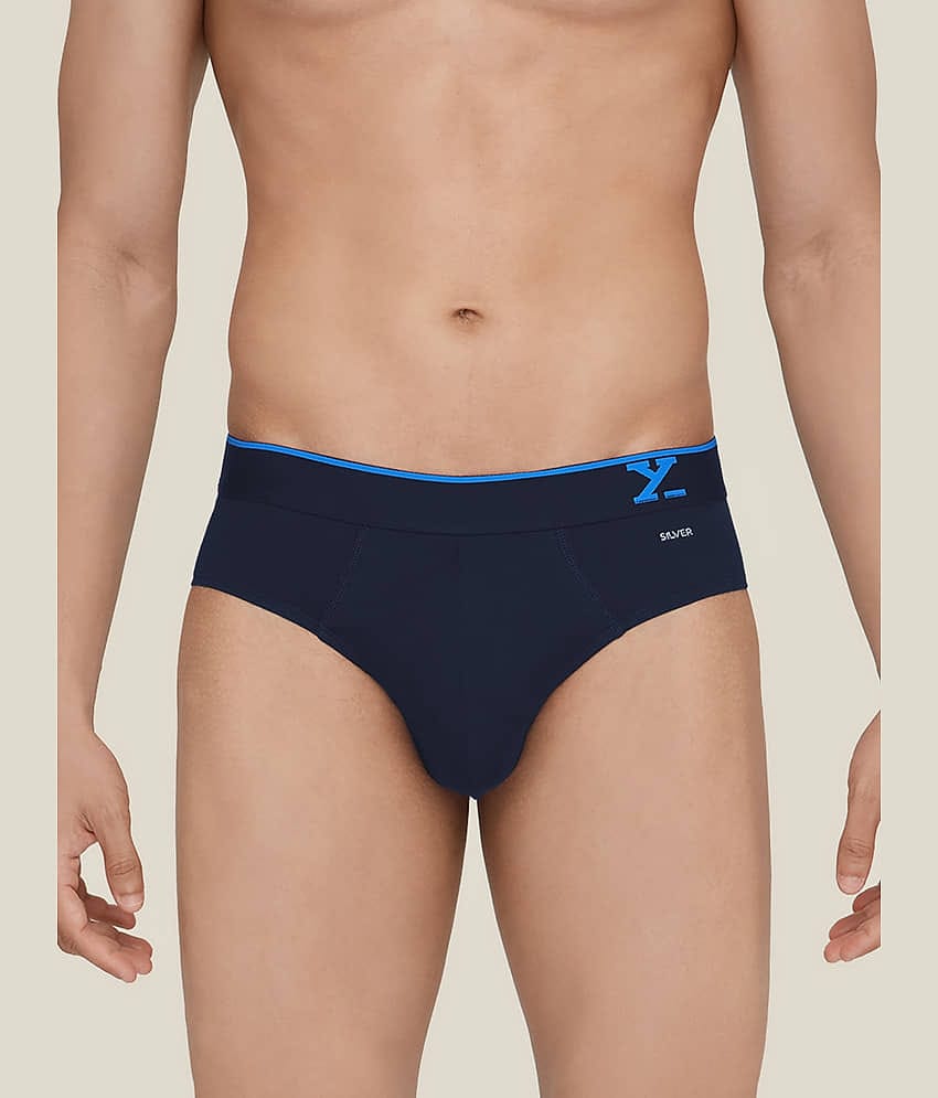 XYXX Pack of 1 Cotton Briefs For Men's ( Black )
