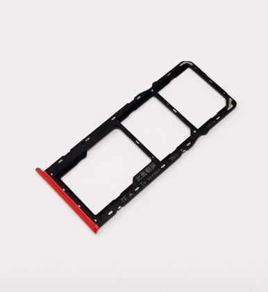 Sim Card Holder Tray for Realme C12 Red