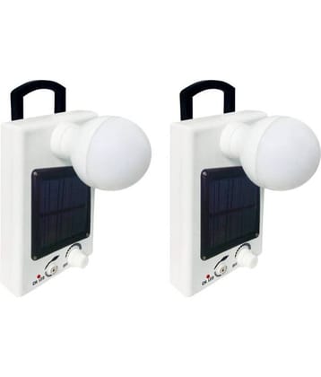 IDOLESHOP 12W Emergency Light White - Pack of 2