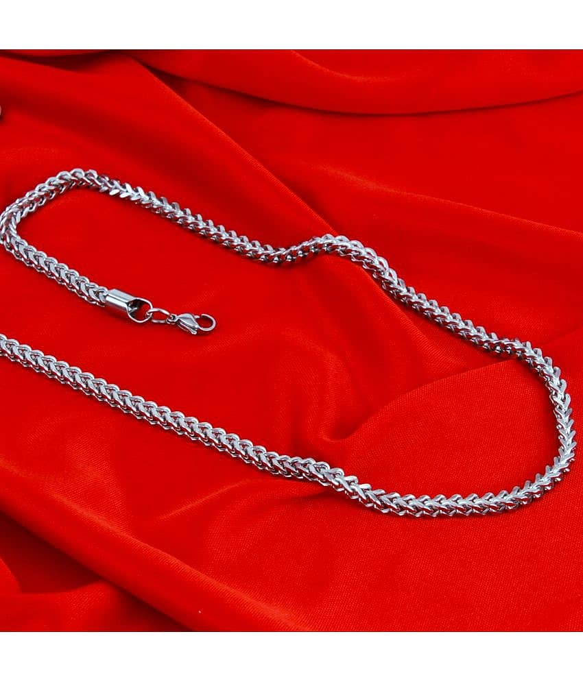 Thrillz Silver Plated Chain ( Set of 1 )