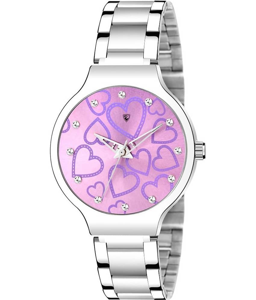 EDINARO Stainless Steel Round Womens Watch