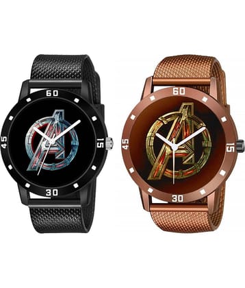 Shivark Multicolor Silicon Analog Men's Watch