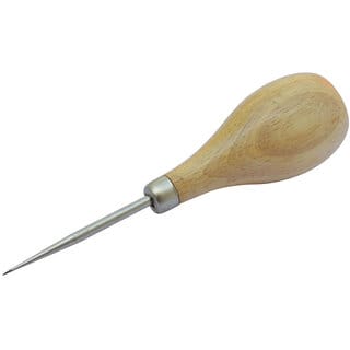 Scorpion Pin Pusher With Flat and Stubby Wood Handle