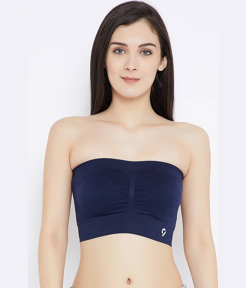 C9 Airwear Nylon Non Padded Women's Tube Bra ( Navy Blue )