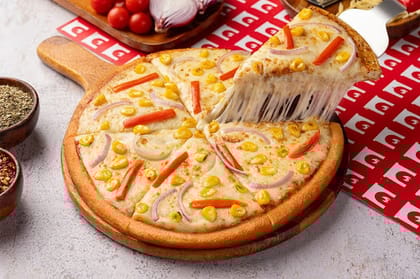 Corn Veggie Delight Pizza