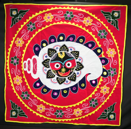 Handcrafted Applique Chandua Wall Hanging Handcrafted Applique Chandua Wall Hanging