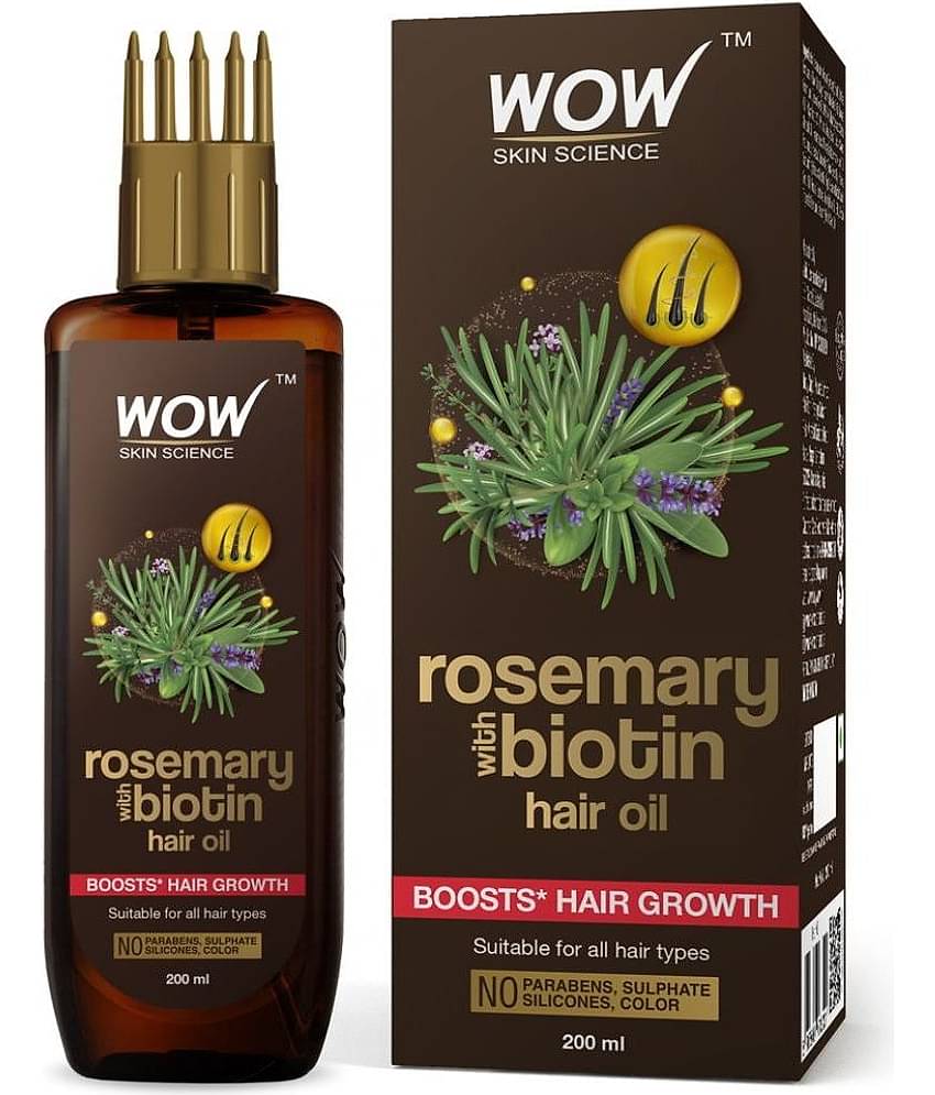 WOW Skin Science - Anti Hair Fall Rosemary Oil 200 ml ( Pack of 1 )