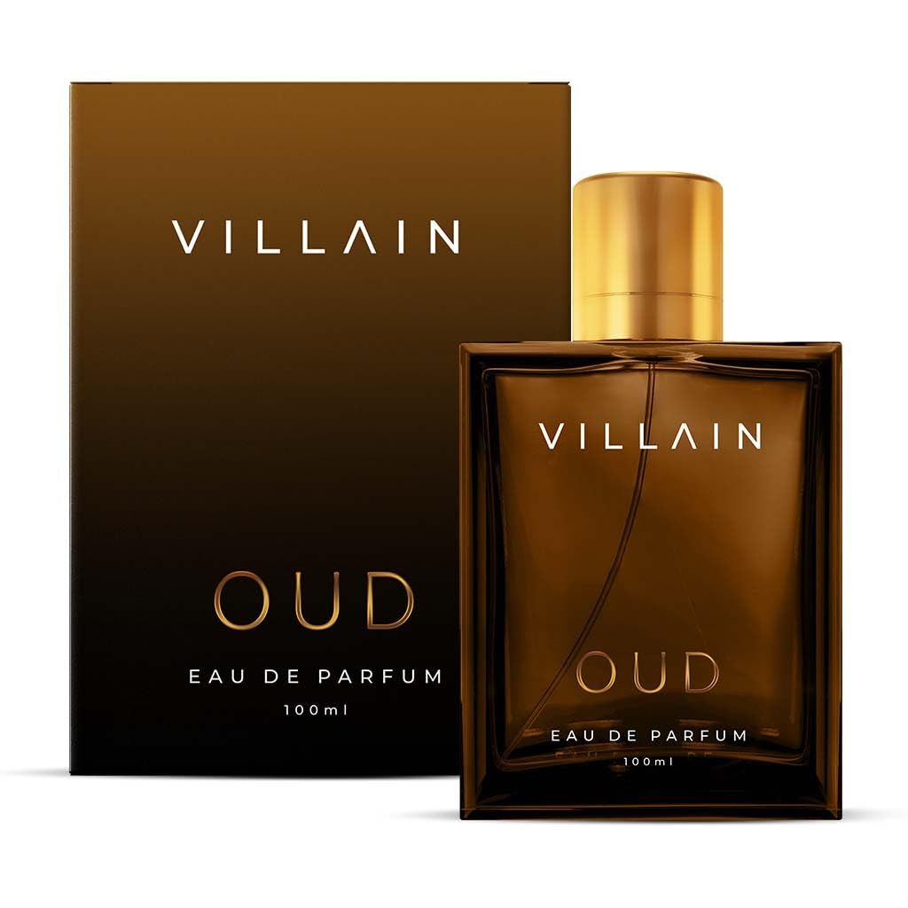 Villain Oud Perfume for Man Masculine Long Lasting Smell | Spicy theme with Anise, Rich Amber, Cedarwood Notes | Premium Luxury Fragrance Gift For Men | Eau De Parfum for Casual, Wedding Gift for Him Villain Oud Perfume for Man Masculine Long Lasting Sme