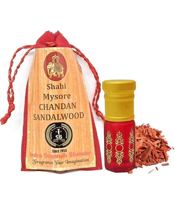 INDRA SUGANDH BHANDAR - World Best Sandal Attar For Men & Women 3ml Pack Of 1