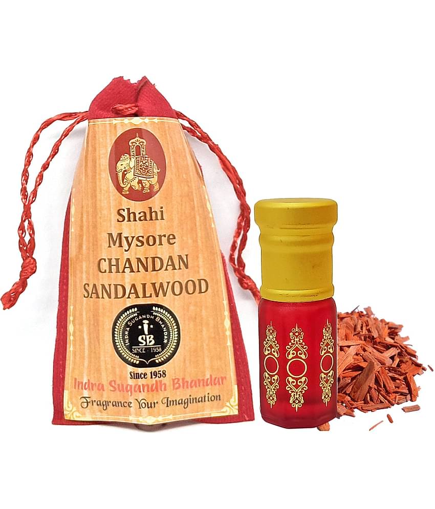 INDRA SUGANDH BHANDAR - World Best Sandal Attar For Men & Women 3ml Pack Of 1