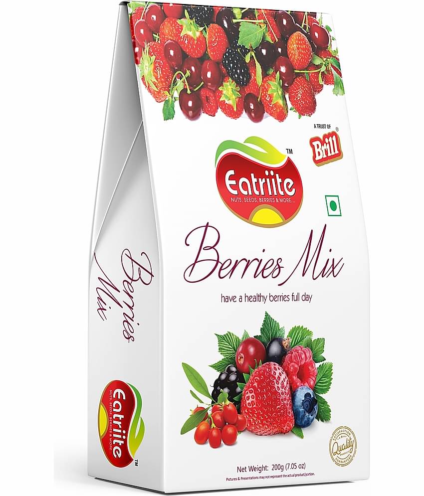 Eatriite Berry Mix  (Assorted Sweetend & Dried Delicious Berries Mix) (200 g)