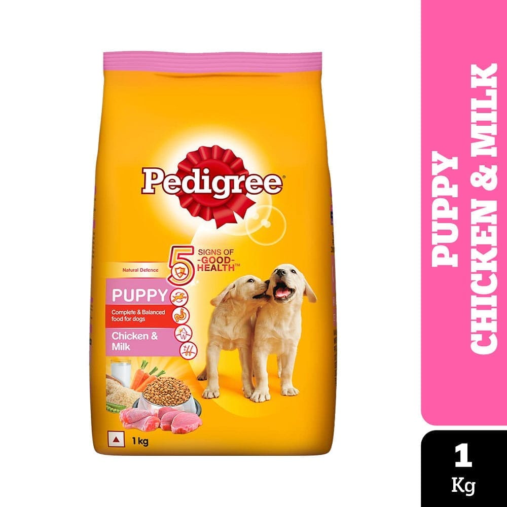 Pedigree Chicken &amp; Milk Puppy Dry Dog Food 1kg