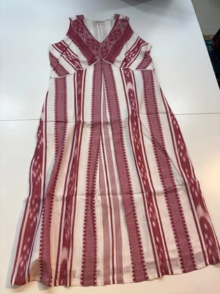 Dhonekhali cotton top with sleeves
