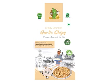 Crispy & Crunchy Pure Garlic Chips 50g