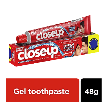 Closeup Triple Fresh Toothpaste, 40 g